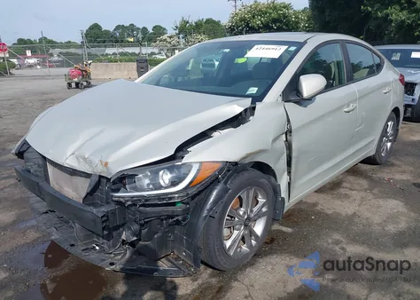2018 Hyundai Elantra Value Edition from USA, damaged, VIN KMHD84LF9JU611457